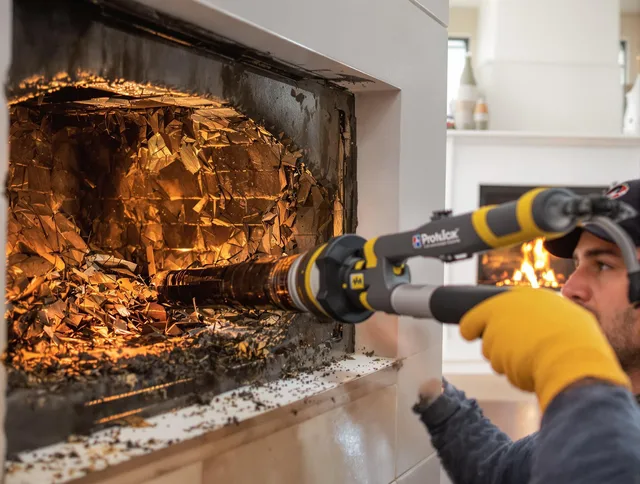 Professional chimney cleaning by Jacksonville Chimney Sweep in Jacksonville, FL