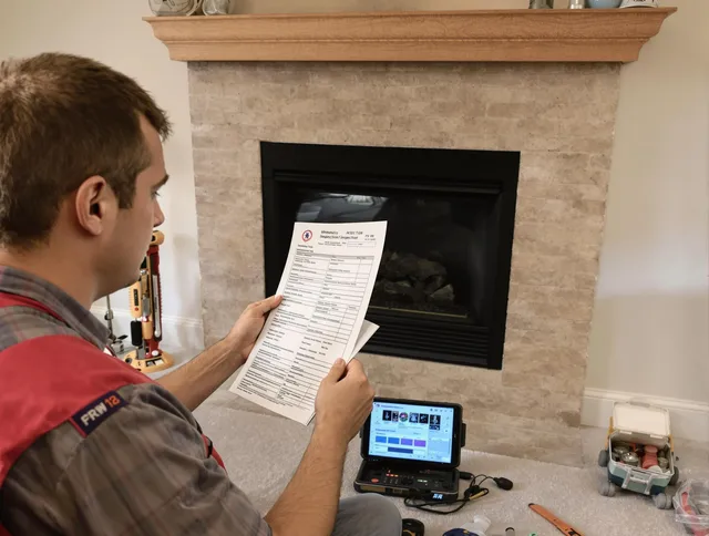 Thorough chimney inspection by Jacksonville Chimney Sweep in Jacksonville, FL