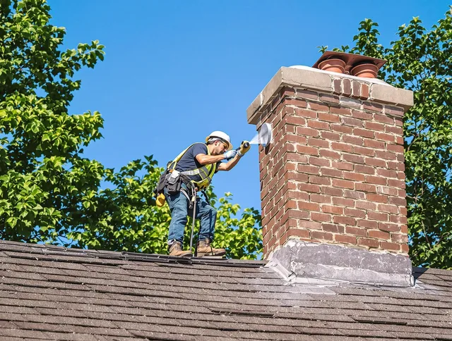 Jacksonville Chimney Sweep performing an inspection with advanced tools in Jacksonville, FL