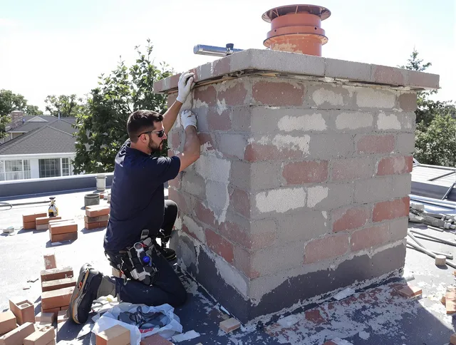 Advanced chimney repair process by Jacksonville Chimney Sweep in Jacksonville, FL
