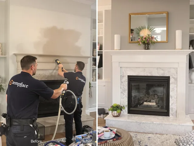 Professional soot removal by Jacksonville Chimney Sweep team in Jacksonville, FL